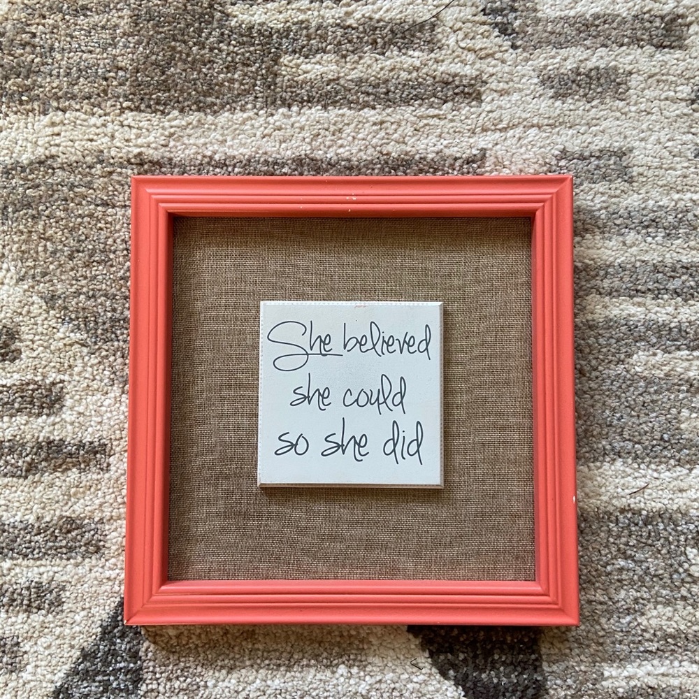 Inspirational Quote Wall Art!